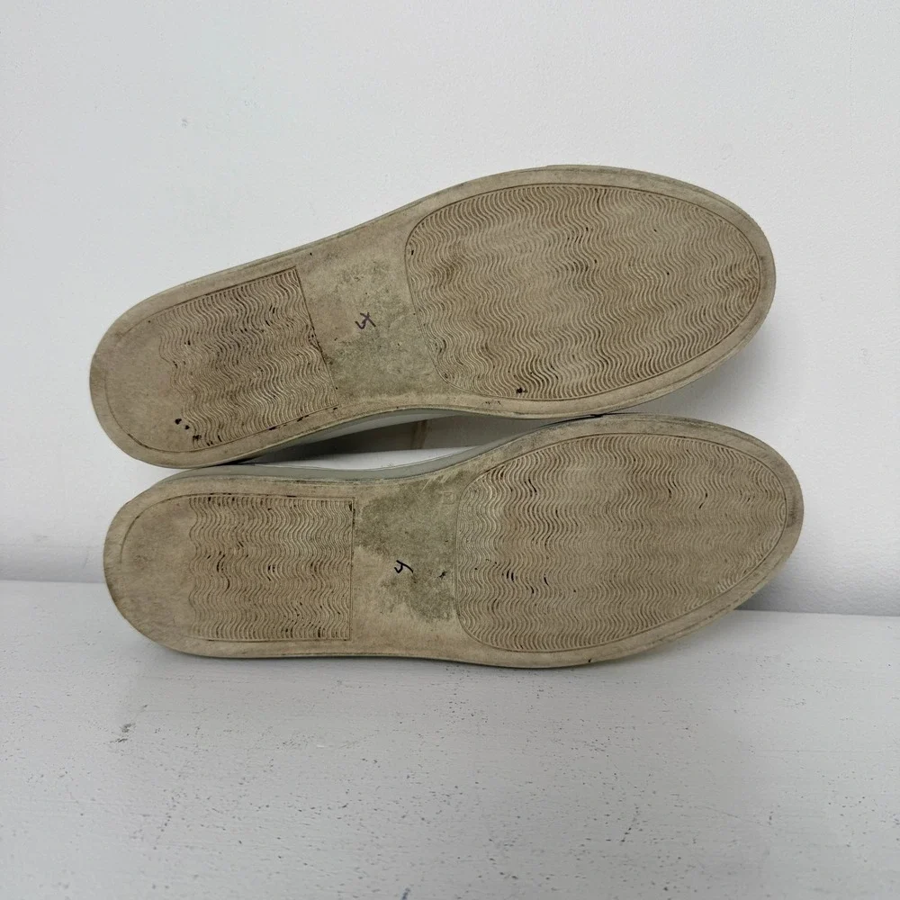 Common Projects Original Achilles Low White Leather Sneakers Mens 43 1528 0506